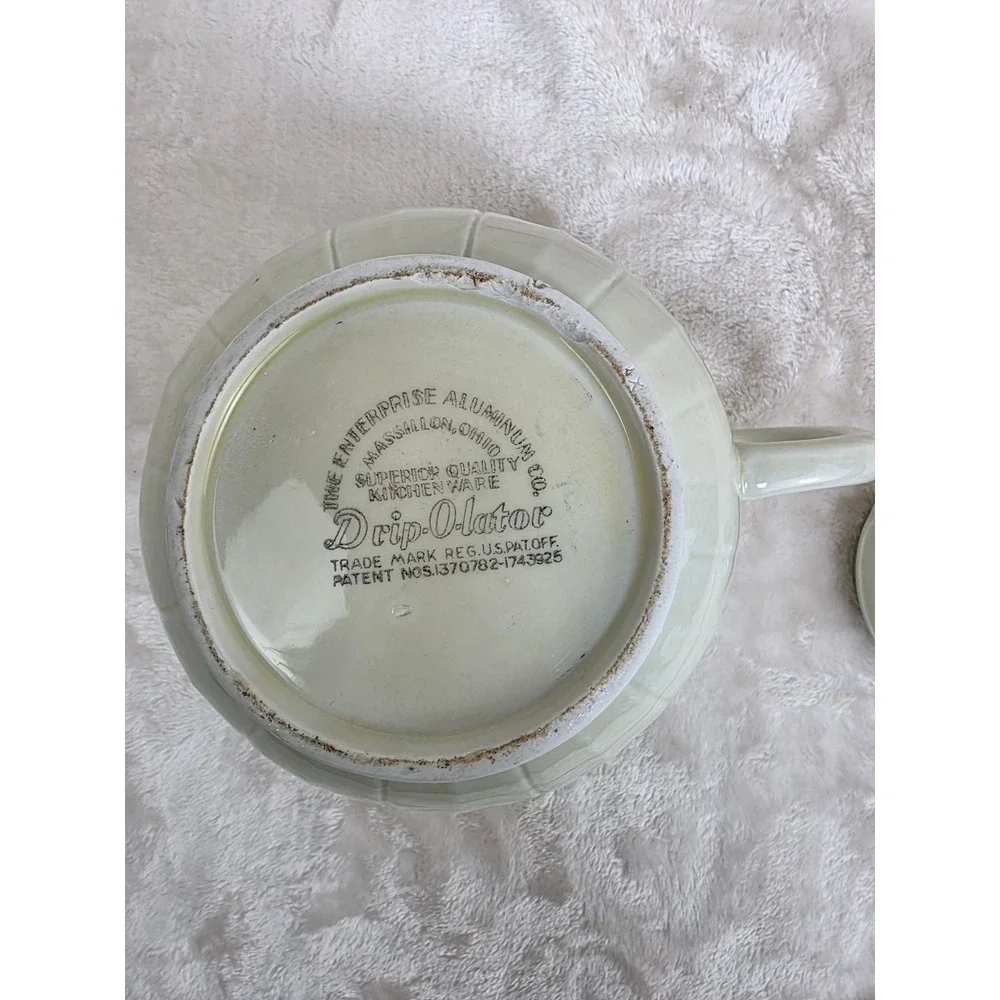 Vintage Enterprise Aluminum Co Superior‎ Quality Drip-O-Lator Coffee Maker